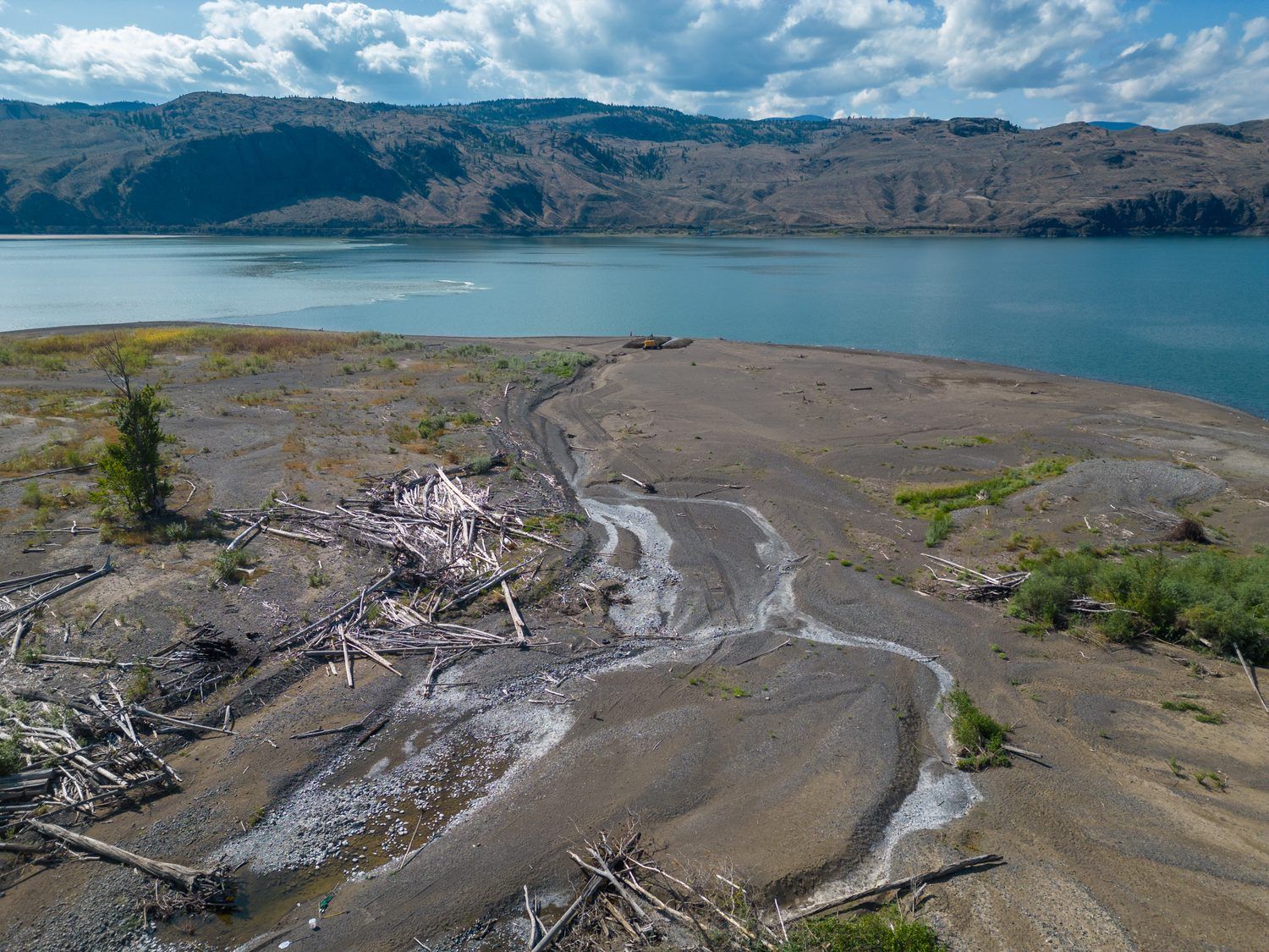 Tranquille River drought, 2023